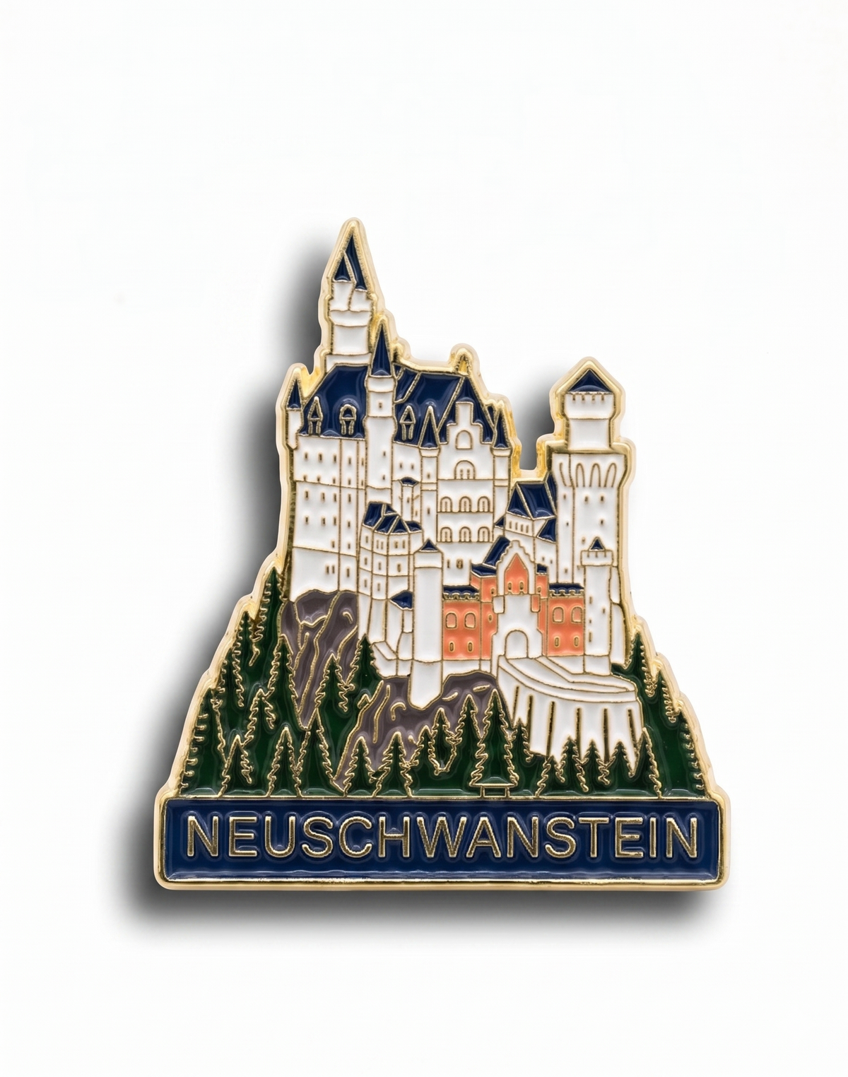 Anstecker Schloss Neuschwanstein