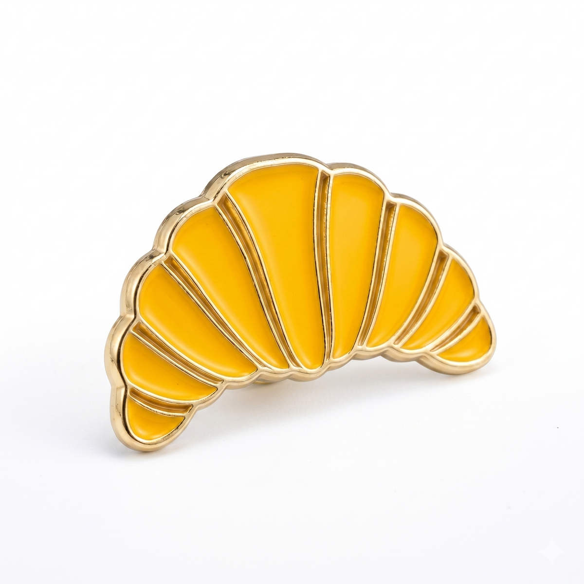 Anstecker Croissant beige