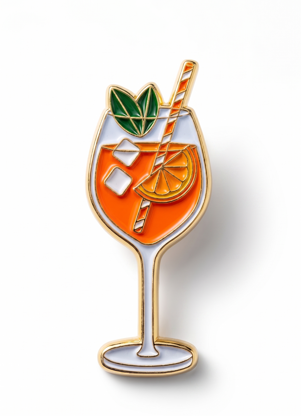 Anstecker Glas Spritz