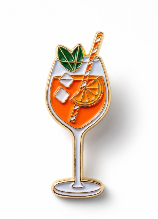 Anstecker Glas Spritz