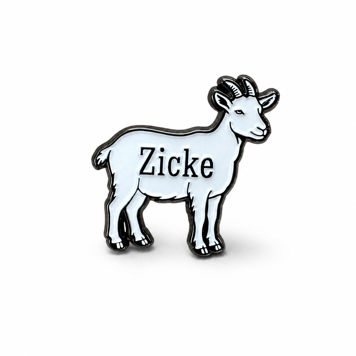 Anstecker Zicke