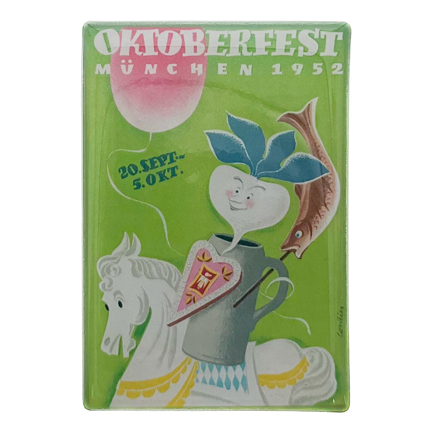 Oktoberfest™ Historische Jahresmotivmagnete 1952-2026