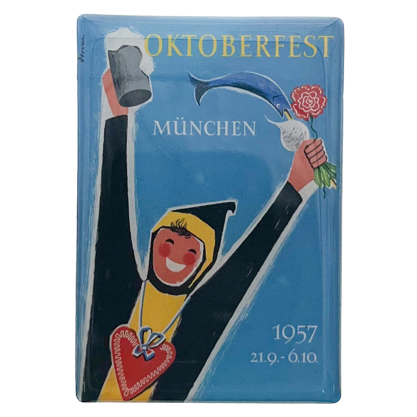 Oktoberfest™ Historische Jahresmotivmagnete 1952-2026