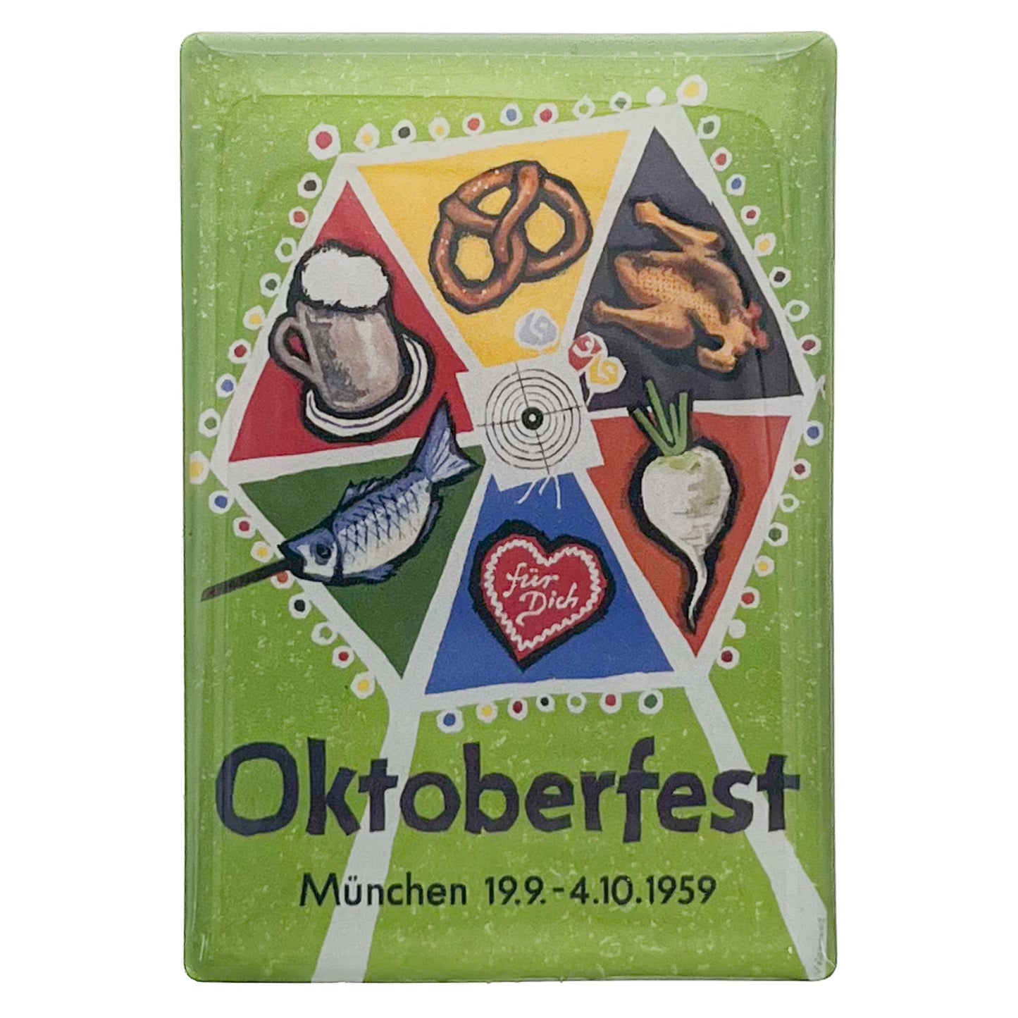 Oktoberfest™ Historische Jahresmotivmagnete 1952-2026