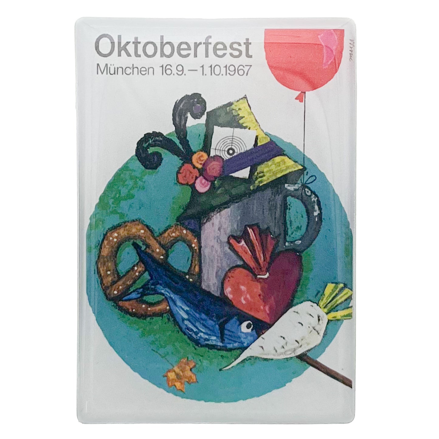 Oktoberfest™ Historische Jahresmotivmagnete 1952-2026