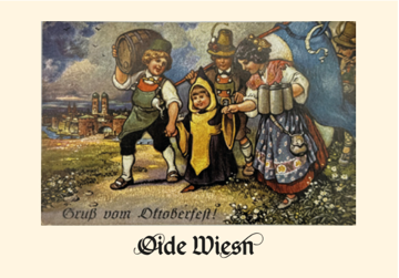 Oide Wiesn™ Magnet Kindl Festzug