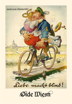Oide Wiesn™ Magnet Fahrrad