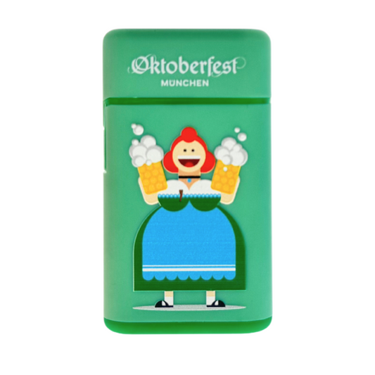 Oktoberfest™ Feuerzeug Happy Bayern Vroni