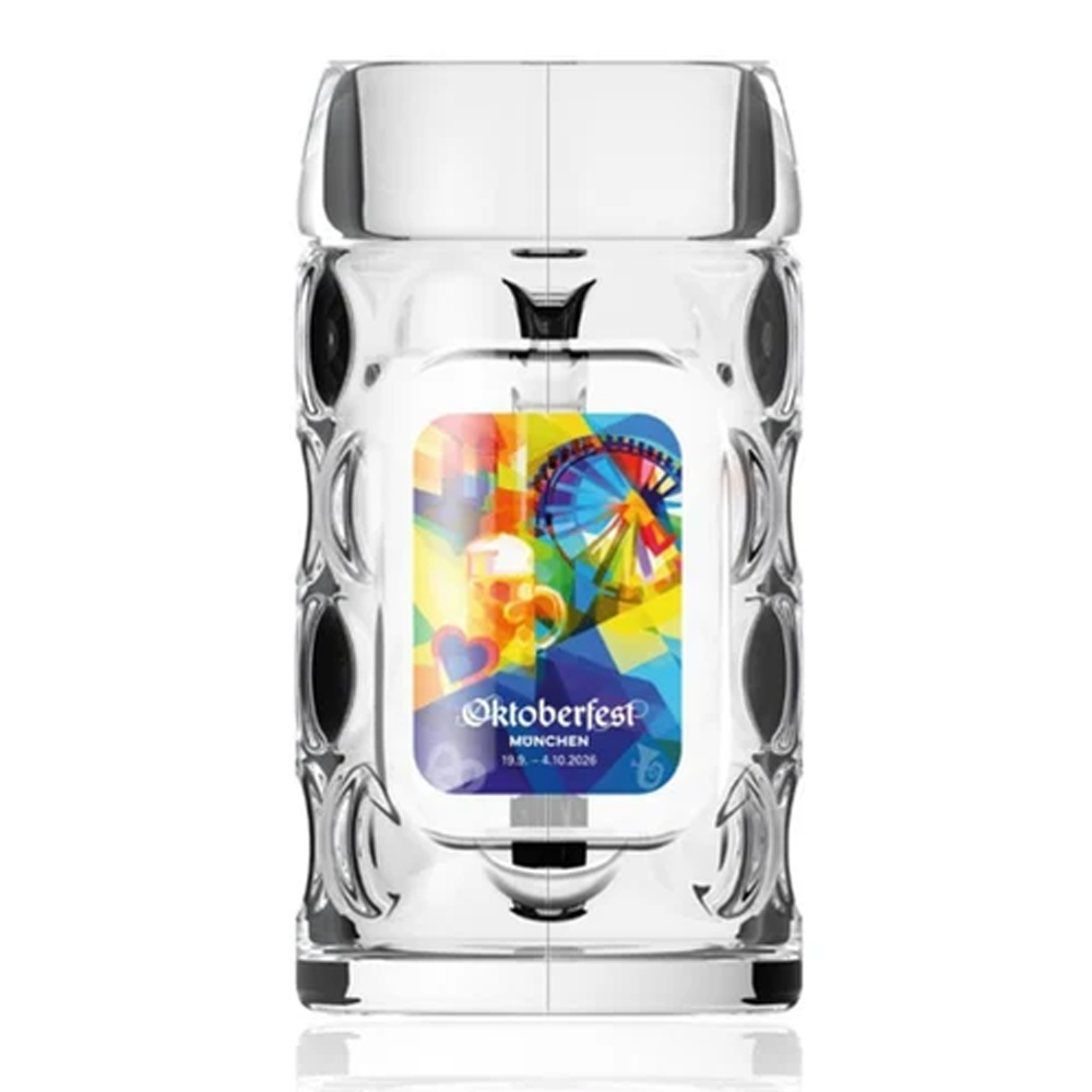 Oktoberfest™ Glaskrug 1,0 l 2026