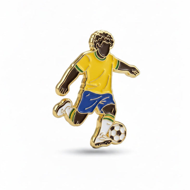 Pin Fußballer Brasilien
