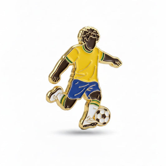 Pin Fußballer Brasilien