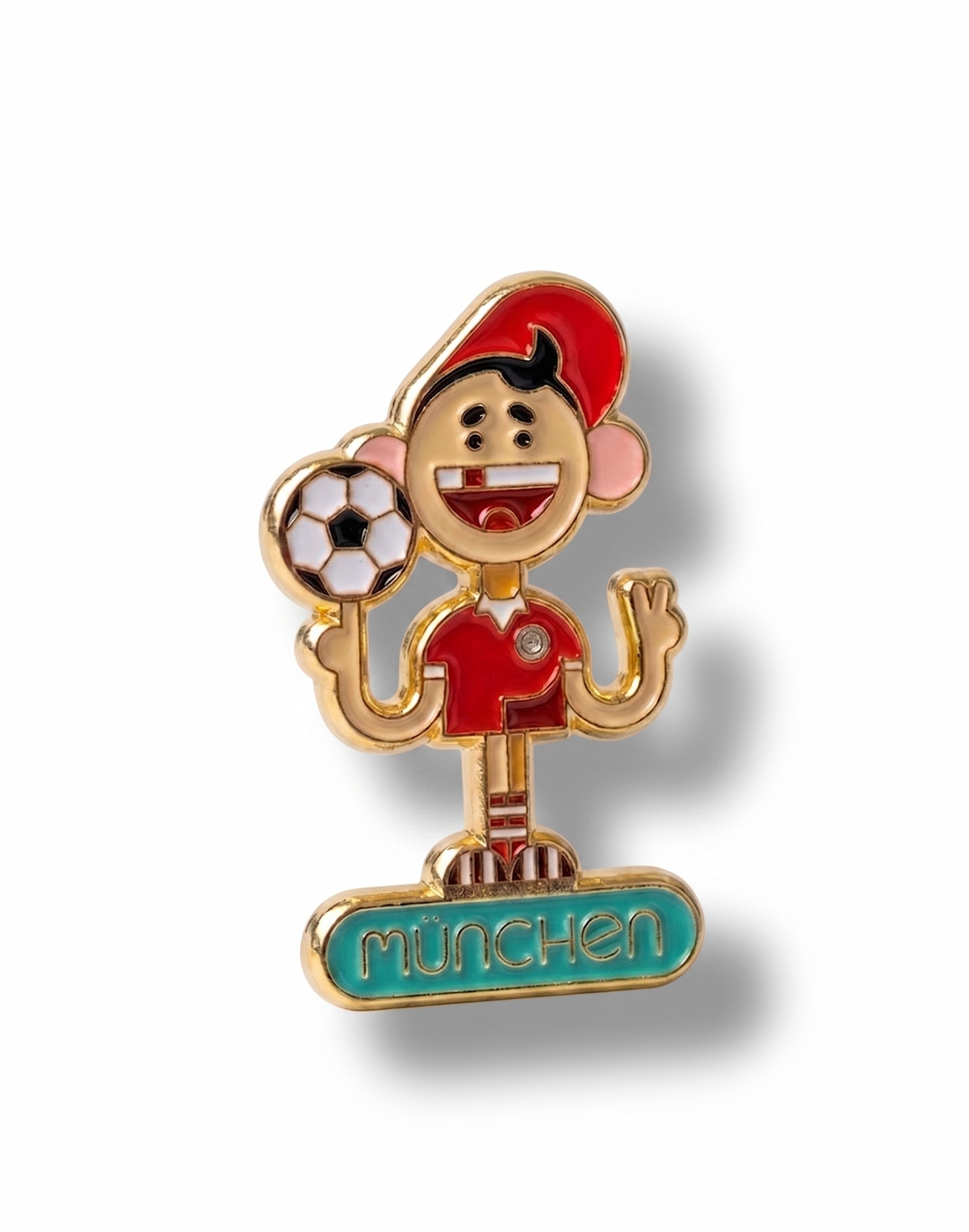 Anstecker Funnynauts München Fussi