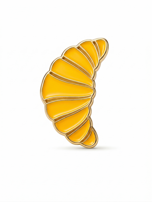 Anstecker Croissant beige