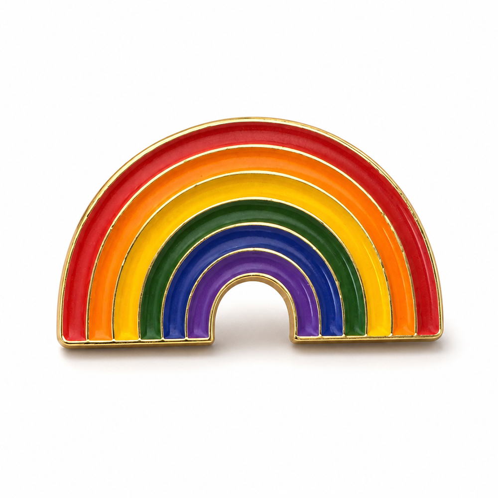Anstecker Regenbogen