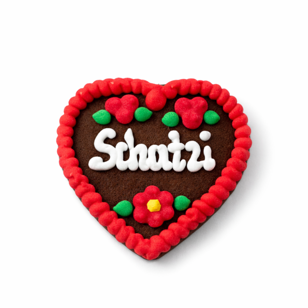 Edle Trachtenfilzherzen - Schatzi
