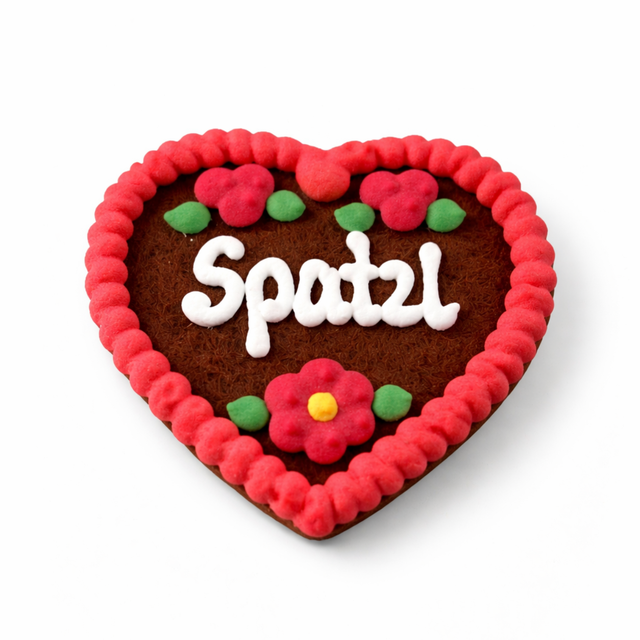 Edle Trachtenfilzherzen - Spatzl