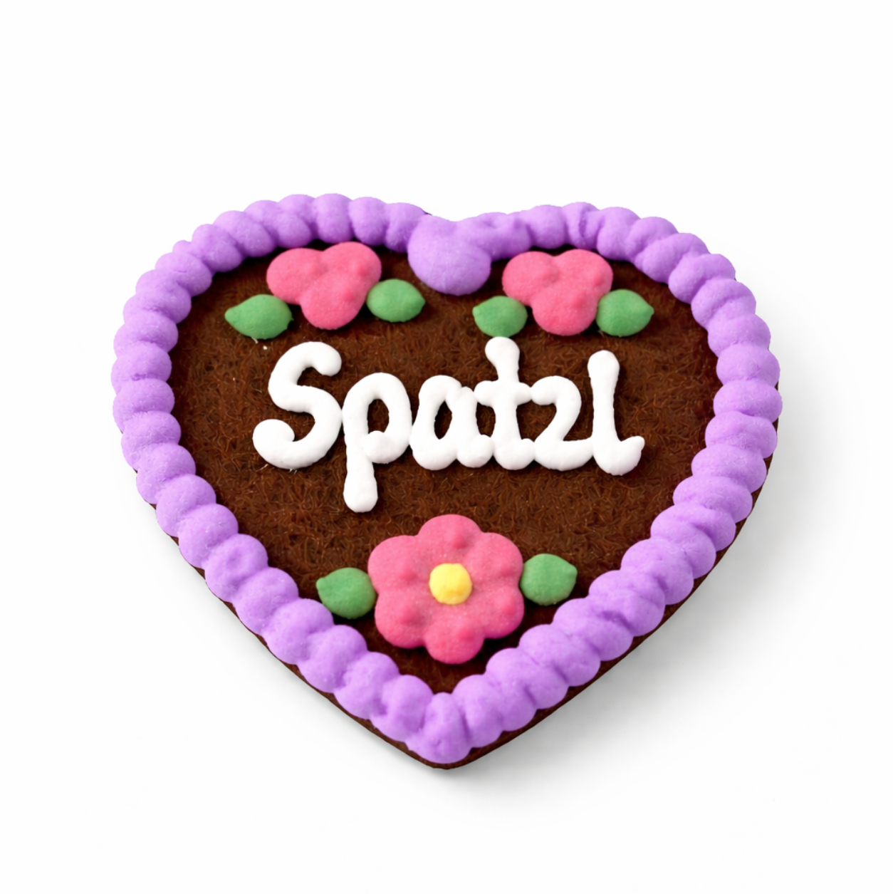 Edle Trachtenfilzherzen - Spatzl