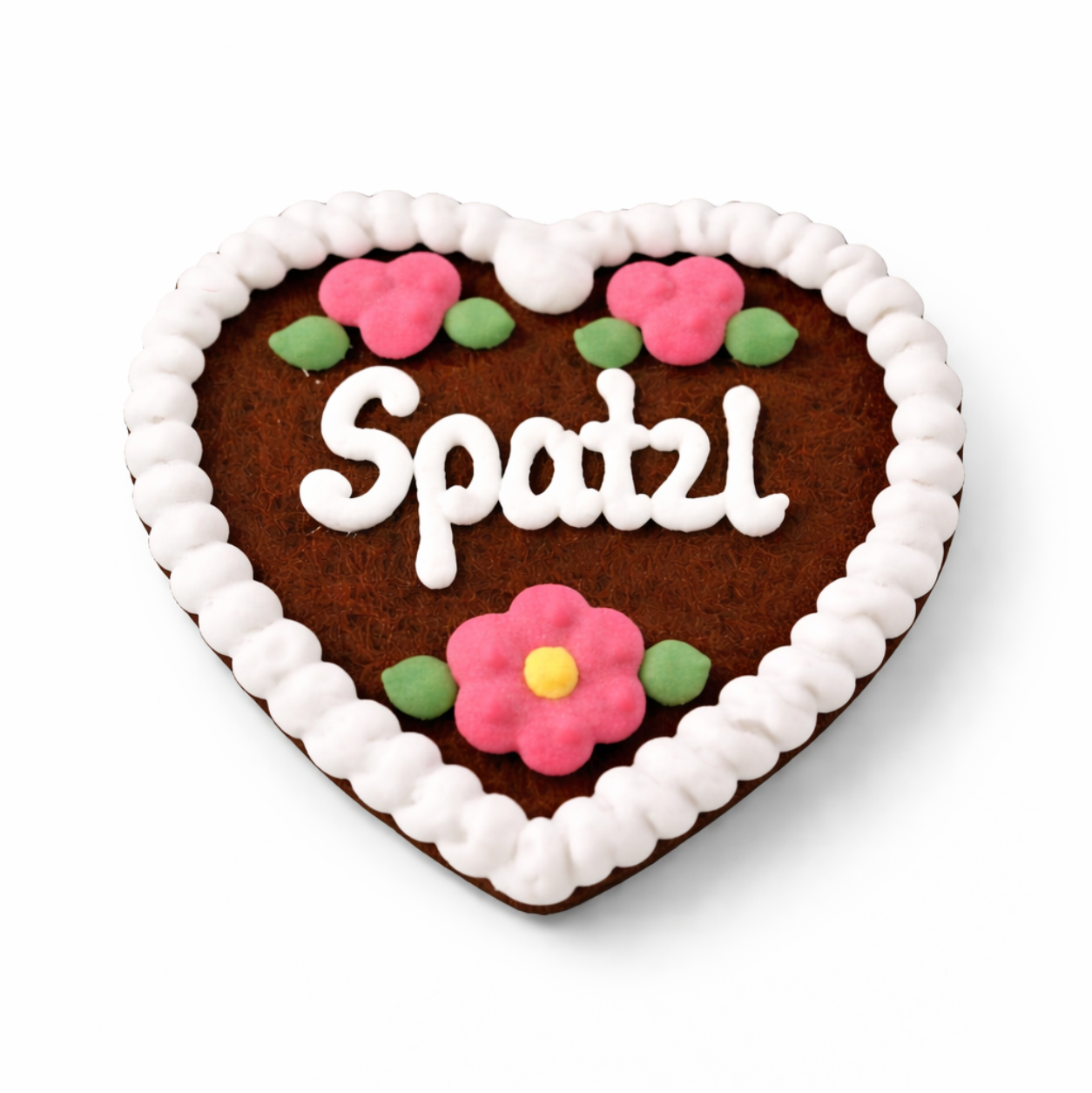 Edle Trachtenfilzherzen - Spatzl