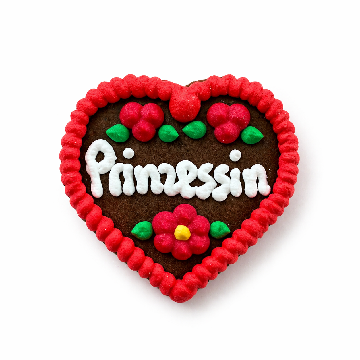 Edle Trachtenfilzherzen - Prinzessin