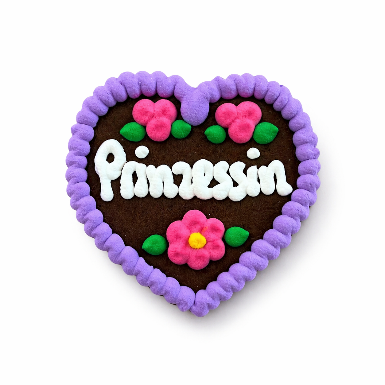 Edle Trachtenfilzherzen - Prinzessin