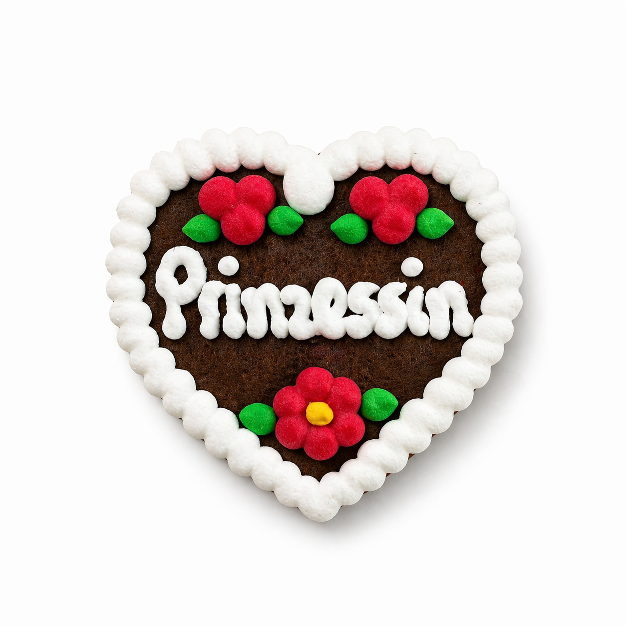 Edle Trachtenfilzherzen - Prinzessin