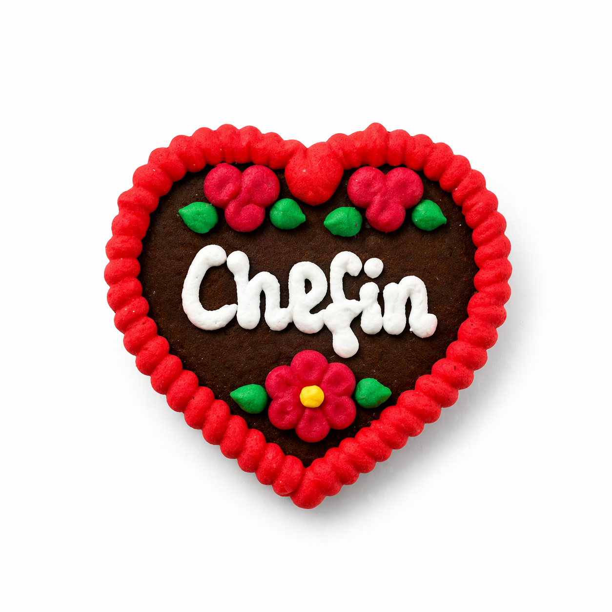 Edle Trachtenfilzherzen - Chefin