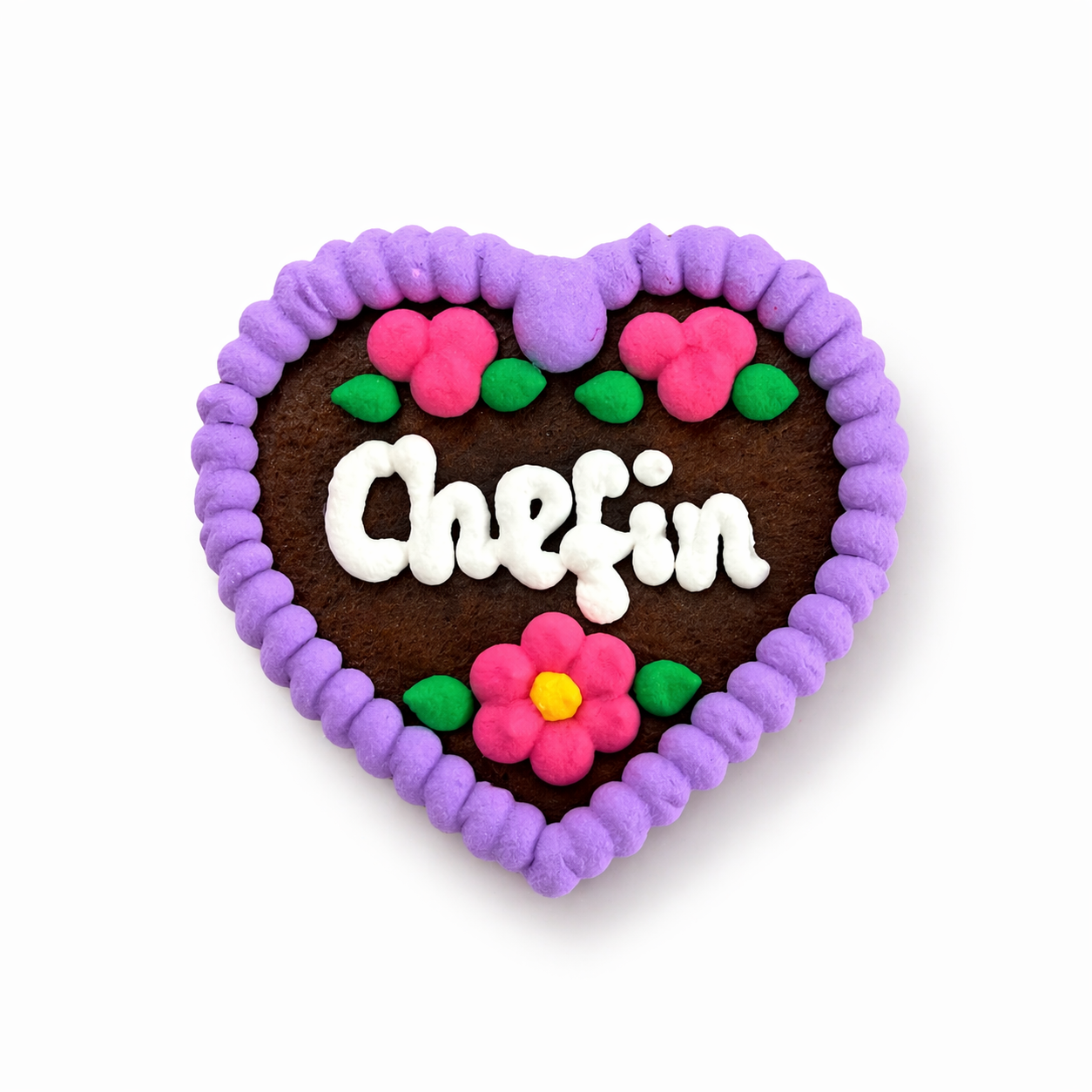 Edle Trachtenfilzherzen - Chefin