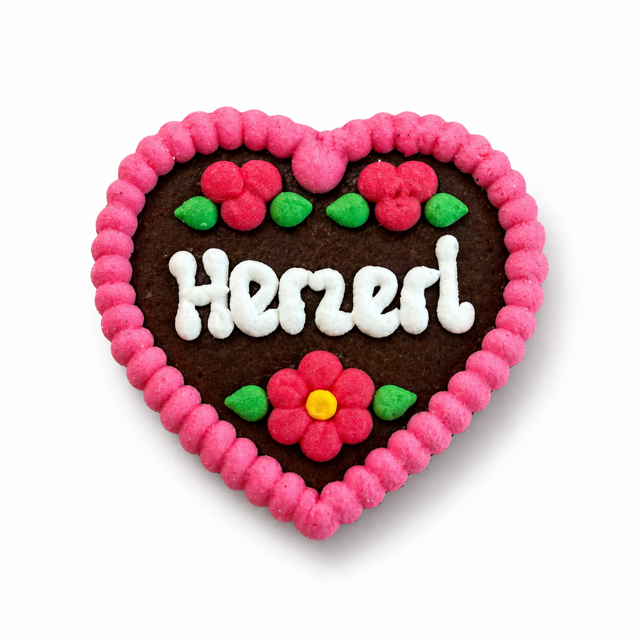 Edle Trachtenfilzherzen - Herzerl