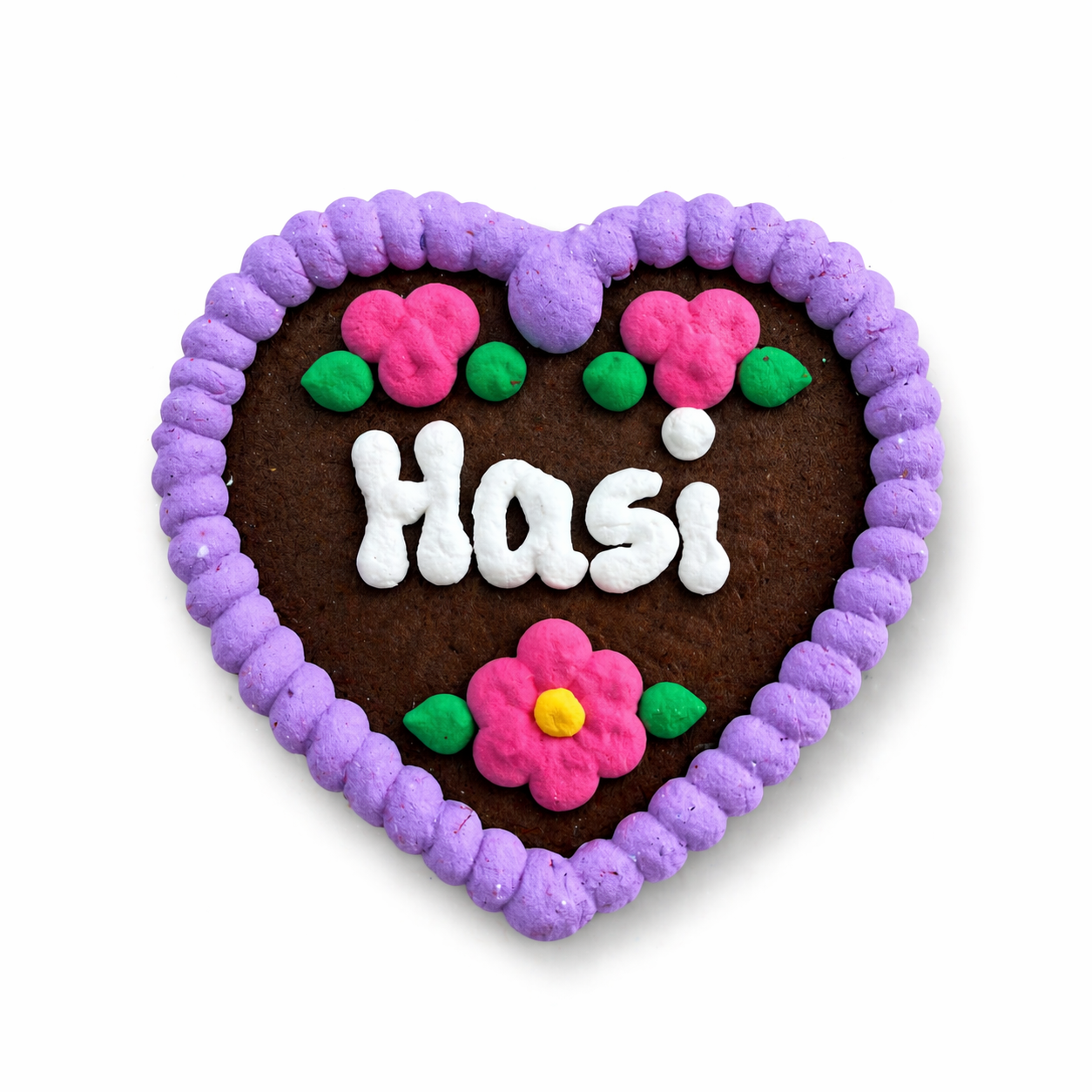 Edle Trachtenfilzherzen - Hasi