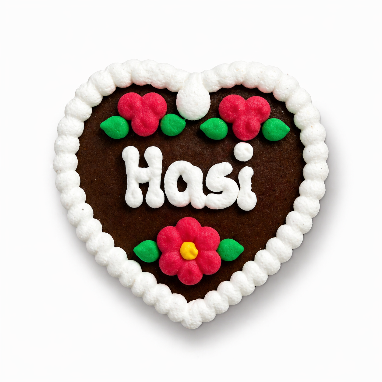 Edle Trachtenfilzherzen - Hasi