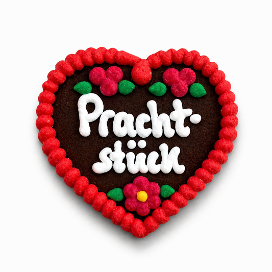 Edle Trachtenfilzherzen - Prachtstück