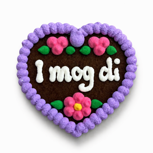 Edle Trachtenfilzherzen - I mog di