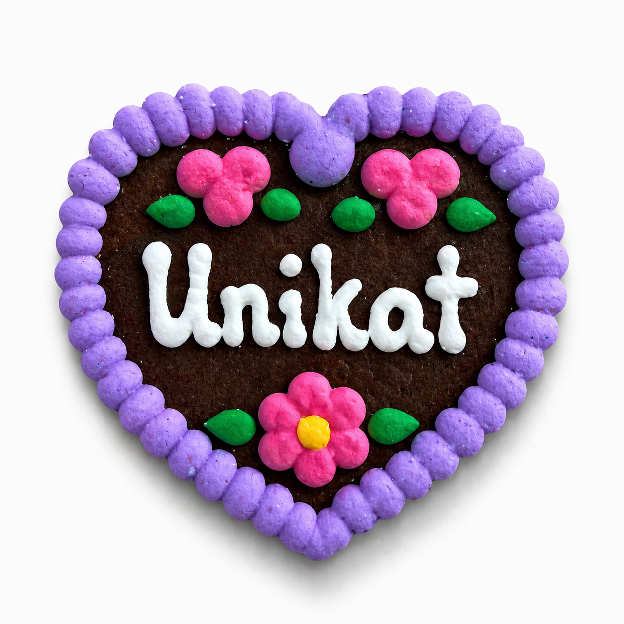 Edle Trachtenfilzherzen - Unikat