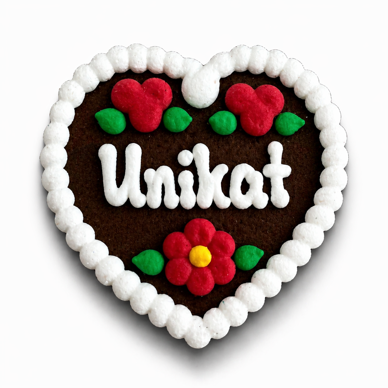 Edle Trachtenfilzherzen - Unikat