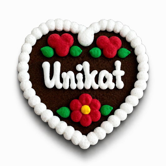 Edle Trachtenfilzherzen - Unikat
