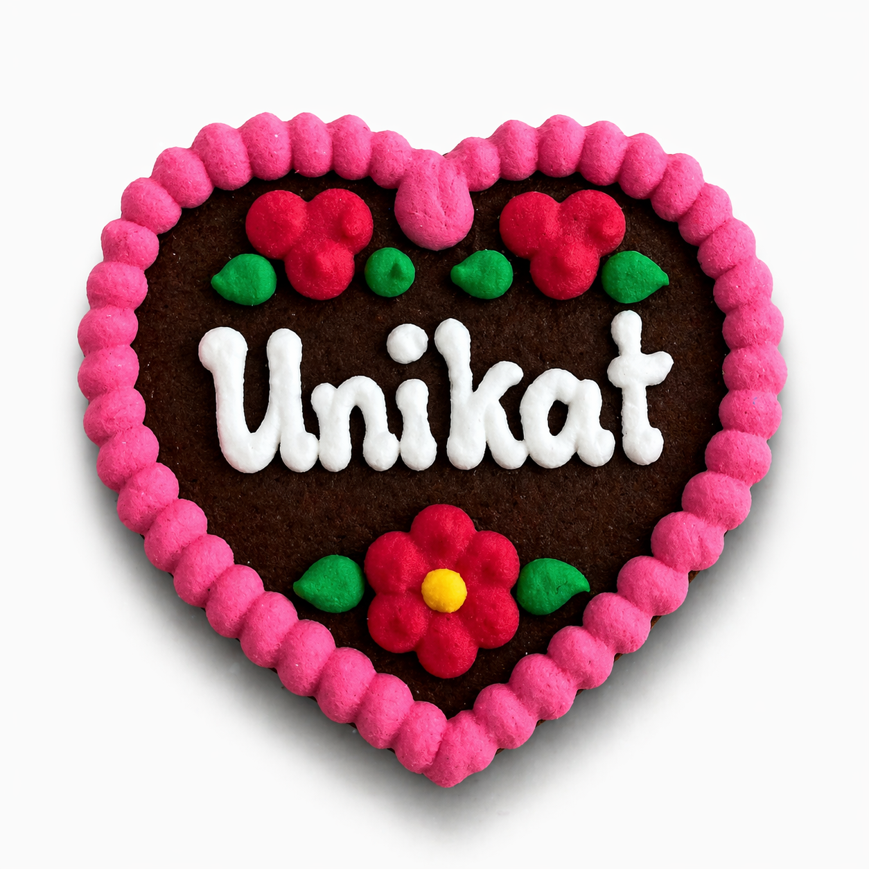 Edle Trachtenfilzherzen - Unikat