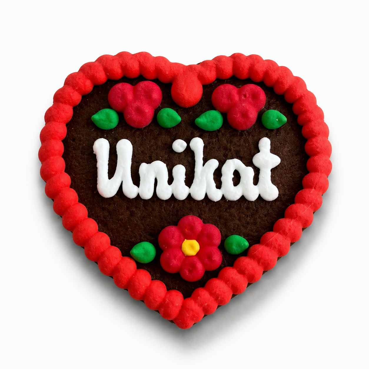 Edle Trachtenfilzherzen - Unikat