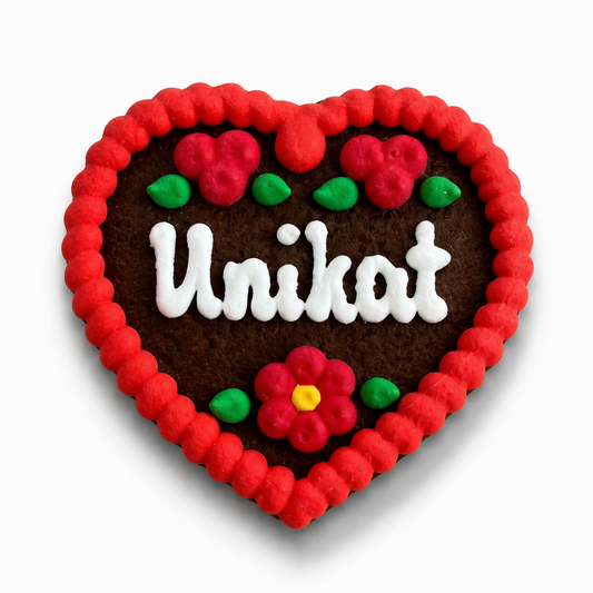 Edle Trachtenfilzherzen - Unikat