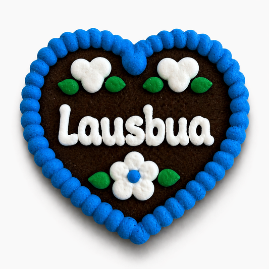 Edle Trachtenfilzherzen - Lausbua