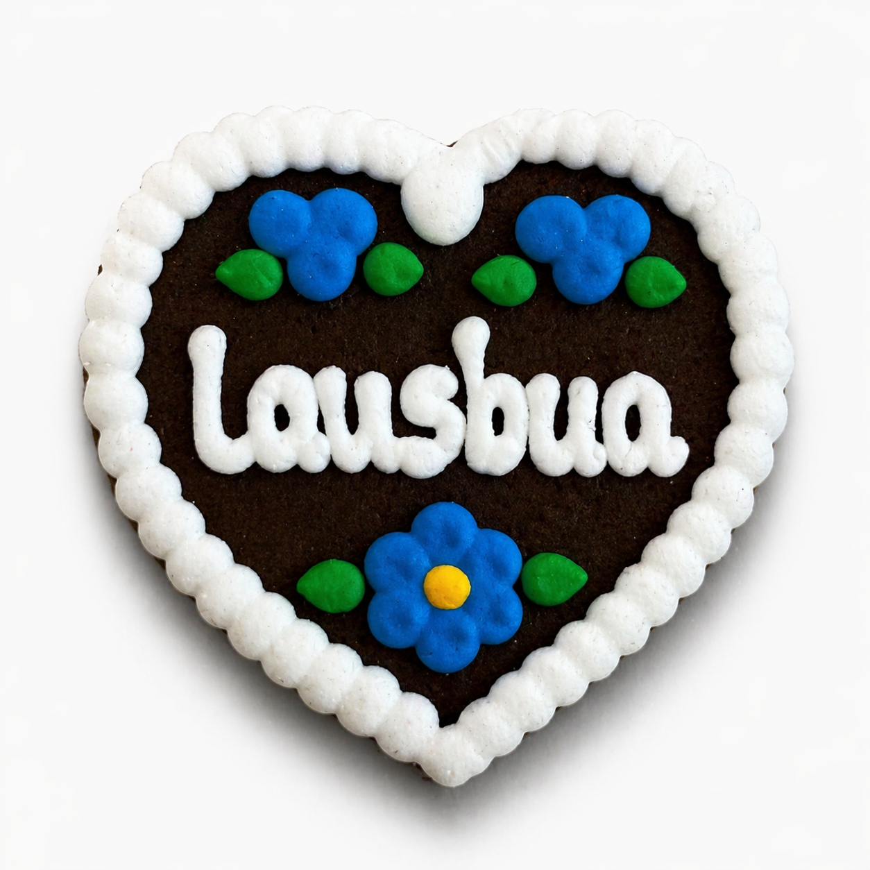 Edle Trachtenfilzherzen - Lausbua