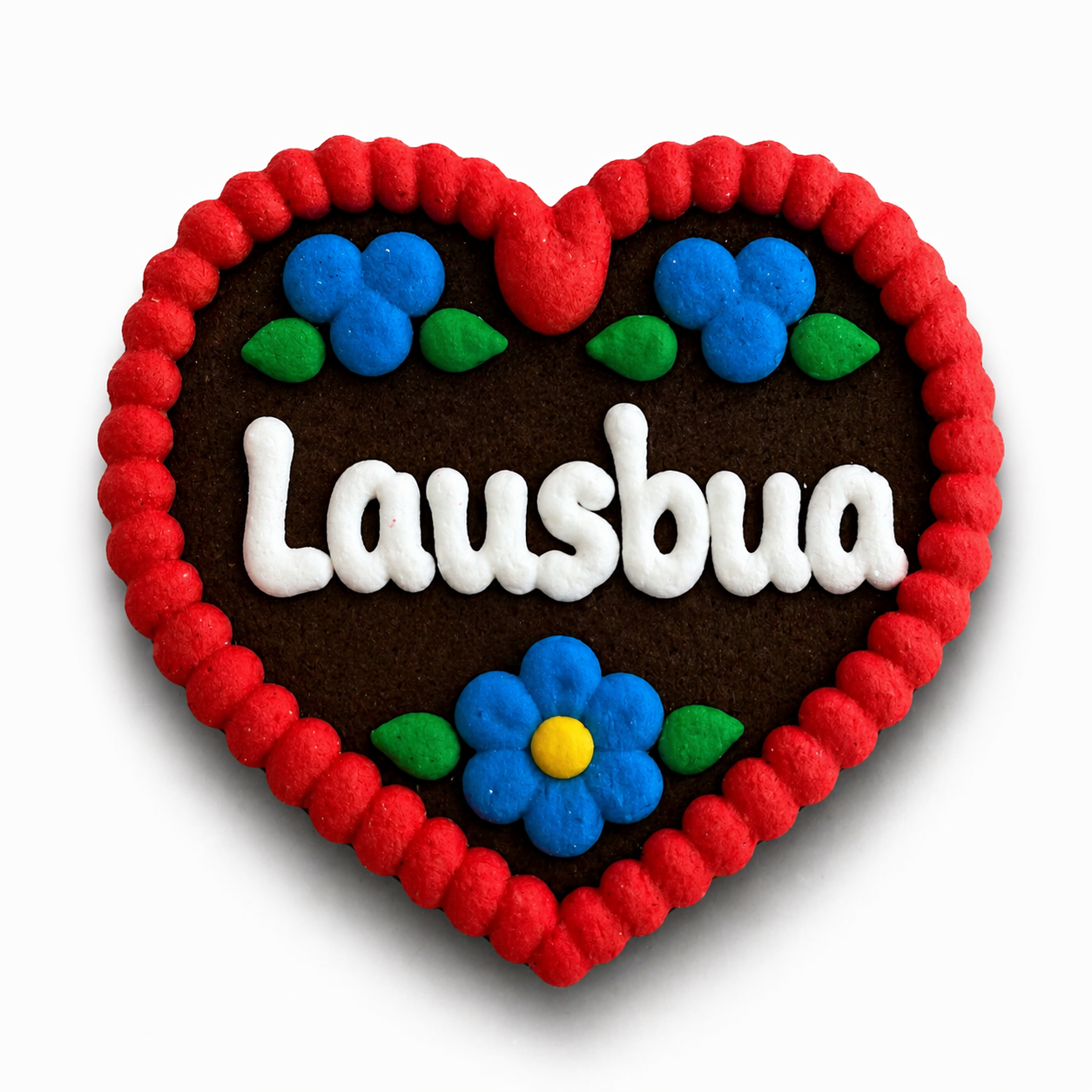 Edle Trachtenfilzherzen - Lausbua