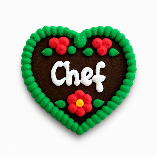 Edle Trachtenfilzherzen - Chef