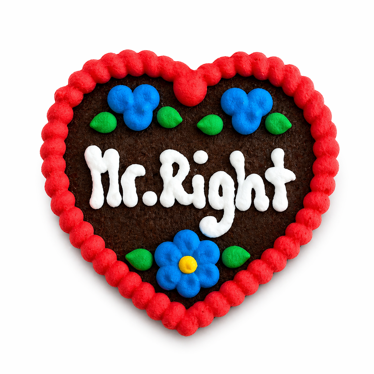 Edle Trachtenfilzherzen - Mr. Right