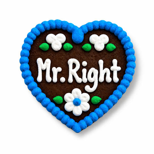 Edle Trachtenfilzherzen - Mr. Right