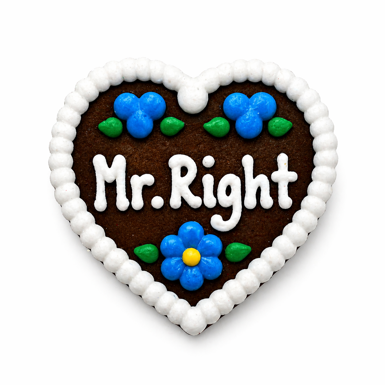 Edle Trachtenfilzherzen - Mr. Right