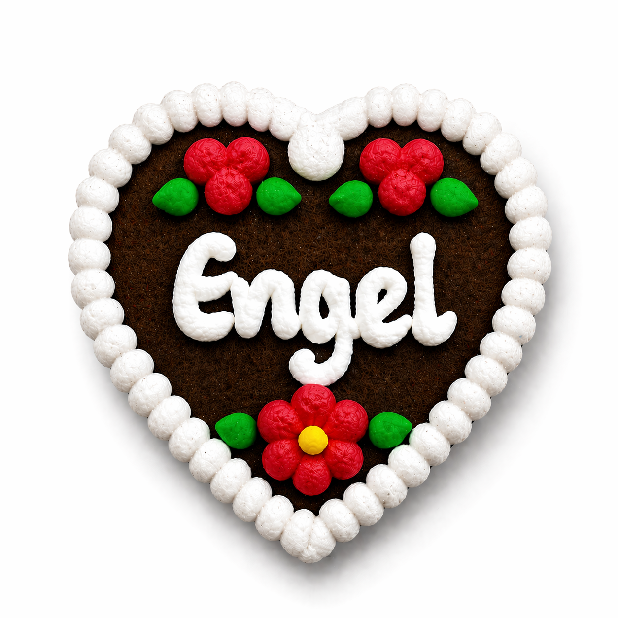 Edle Trachtenfilzherzen - Engel