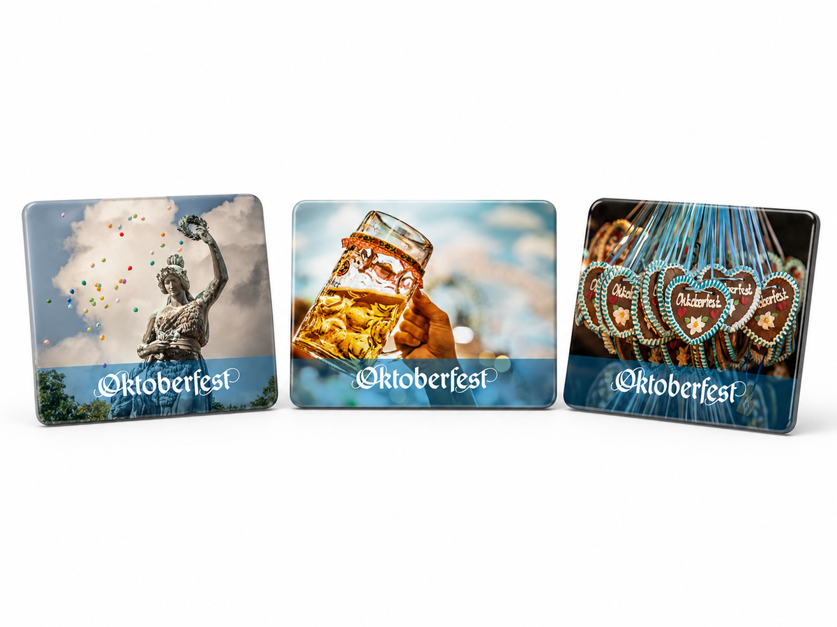 Oktoberfest™ Fotomagnet Karussel