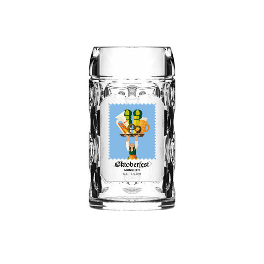 Oktoberfest™ Glaskrug Halbe 2025