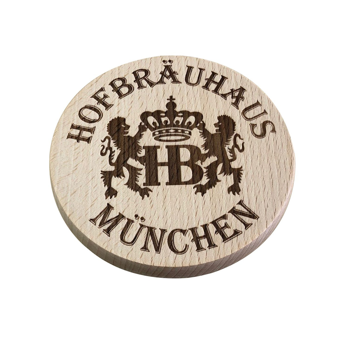 Bierglasdeckel Hofbräuhaus Löwe