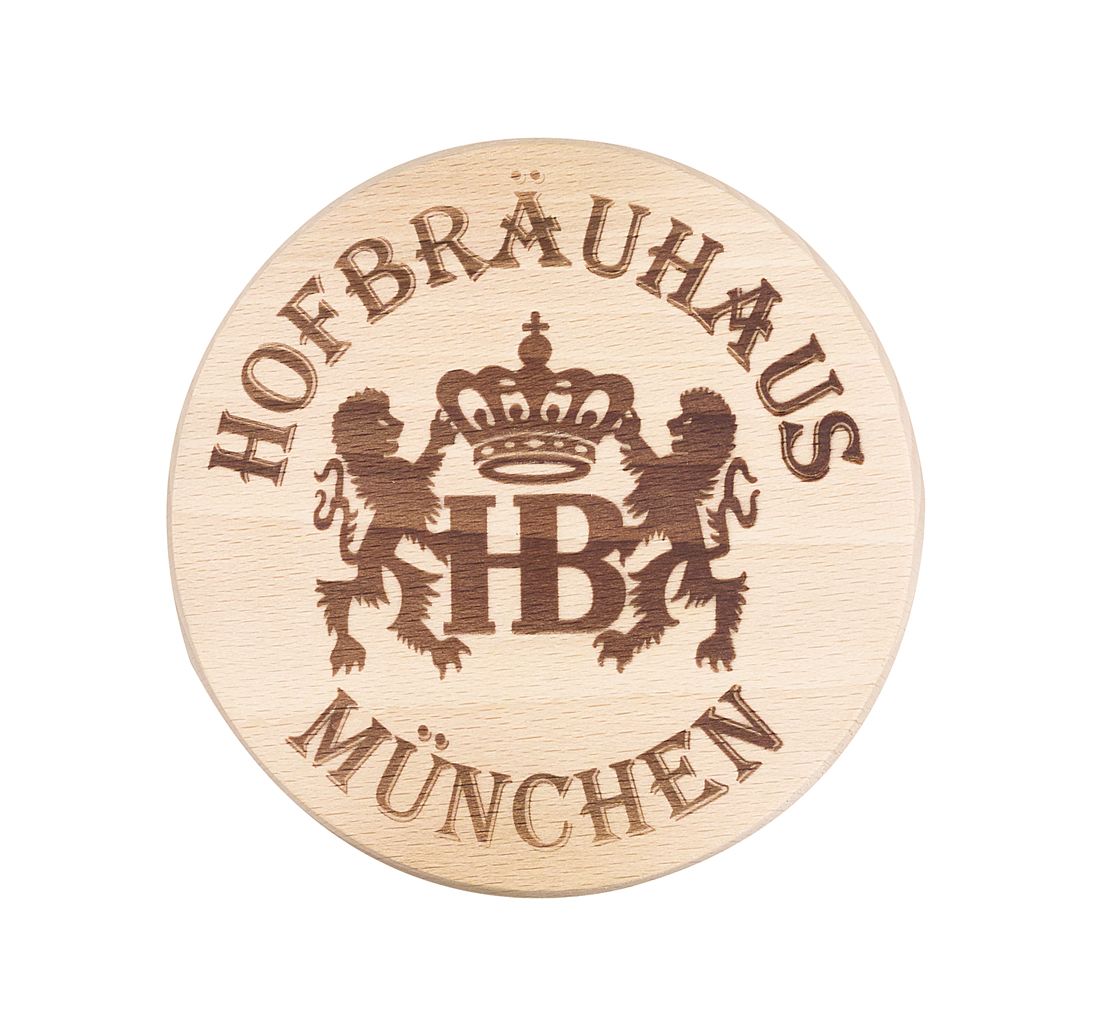 Bierglasdeckel Hofbräuhaus Löwe